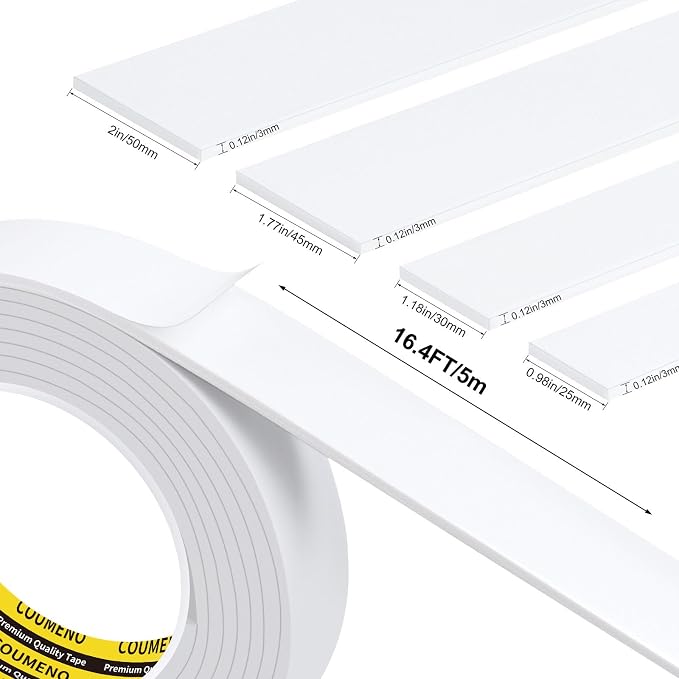 Single-Sided EVA Foam Tape Single-Sided Sealing Strip Foam Pad Sponge Tape - Image 2
