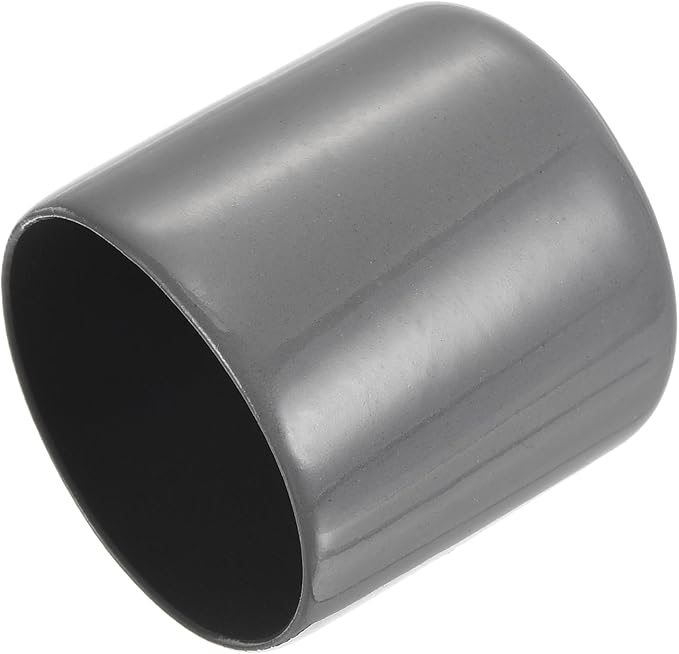 uxcell 20pcs Rubber End Caps 38mm ID Vinyl Cap Cover Screw Protectors Dark Grey by uxcell