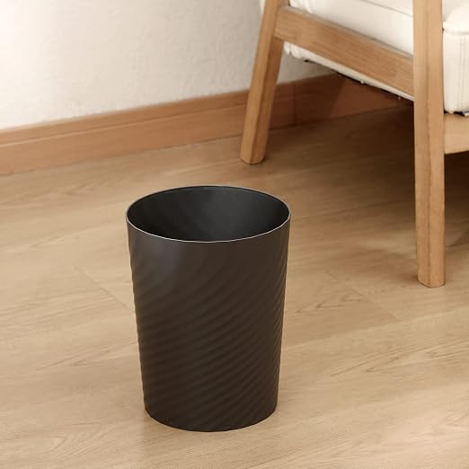 UUJOLY Plastic Small Trash Can Wastebasket, Garbage Container Basket - Image 3