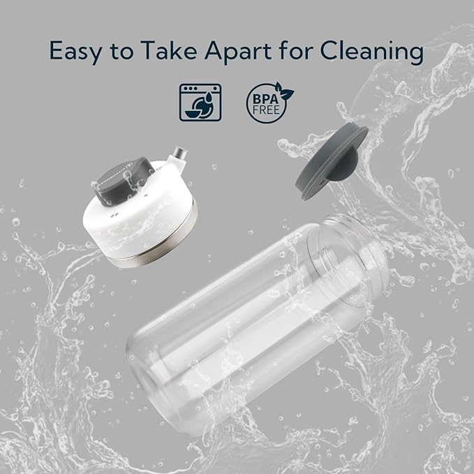 KITCHENDAO Precision Pour Glass Oil Dispenser 2-Piece Set - Image 4