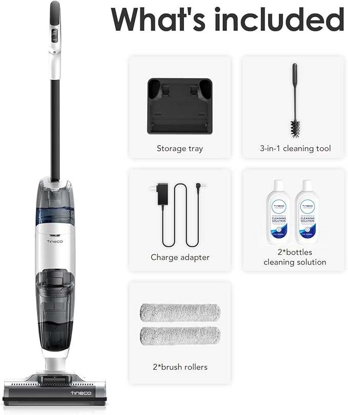 Tineco iFLOOR 2 Complete Cordless Wet Dry Vacuum Floor Cleaner and Mop - Image 7