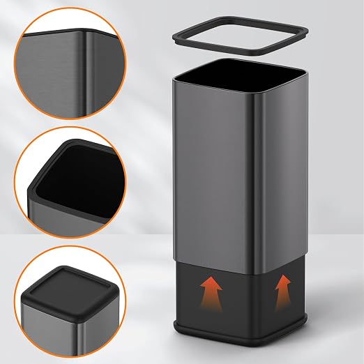 Mbillion 2.4 Gal Stainless Steel Open - Image 3