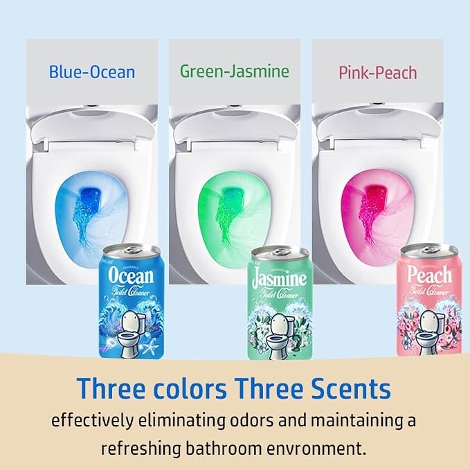 Beverage can Toilet Bowl Cleaner, Septic Toilet Bowl Tablets in Bottles - Image 5