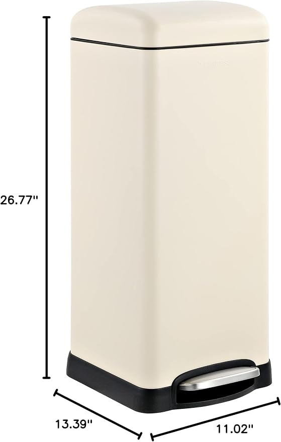 happimess HPM1007F Betty Retro 8-Gallon Step-Open Trash Can - Image 7