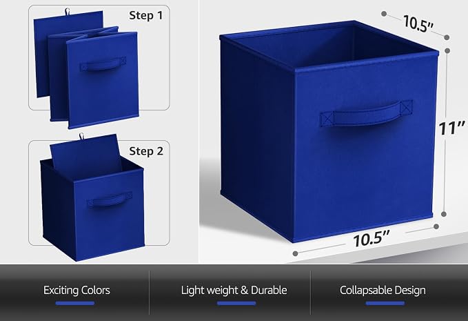 Sorbus Fabric Storage Cubes - Image 5