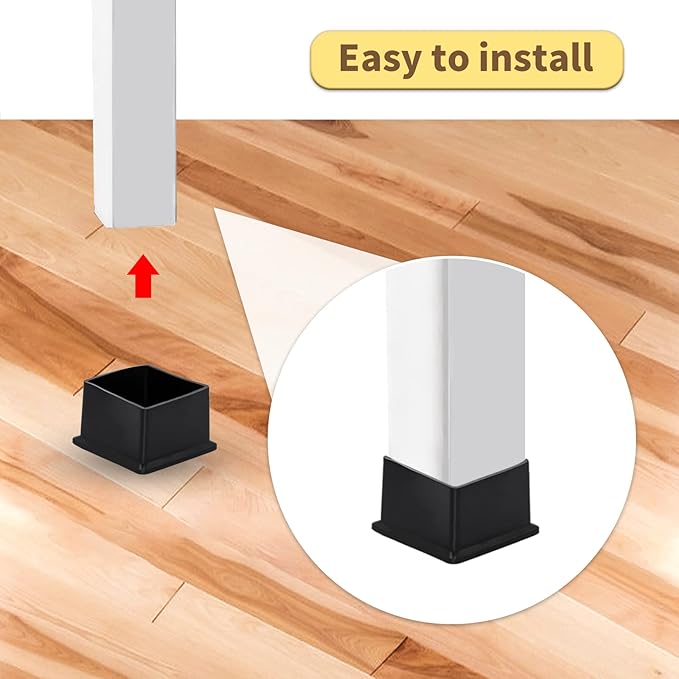 Flyshop Flexible Anti-Scratch PVC Patio Chair Table Leg Caps Tips Floor - Image 6