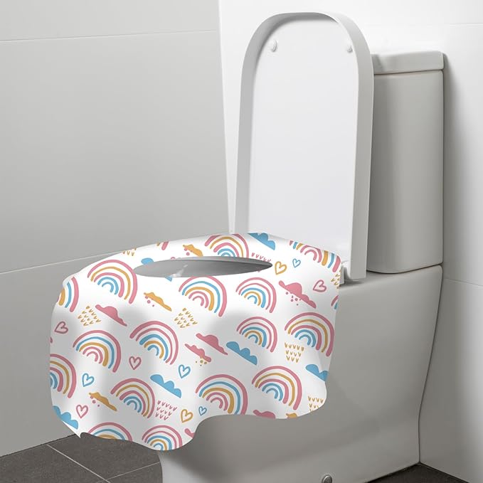 60 Pack Toilet Seat Covers Disposable, Extra Large Waterproof Toilet Cover - Image 7