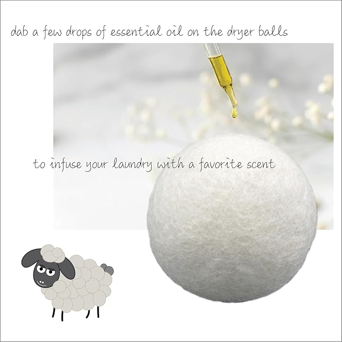 Three by Three Seattle Felt·Like·it!™ XL Wool Dryer Balls + Storage Bin: Reduce - Image 7