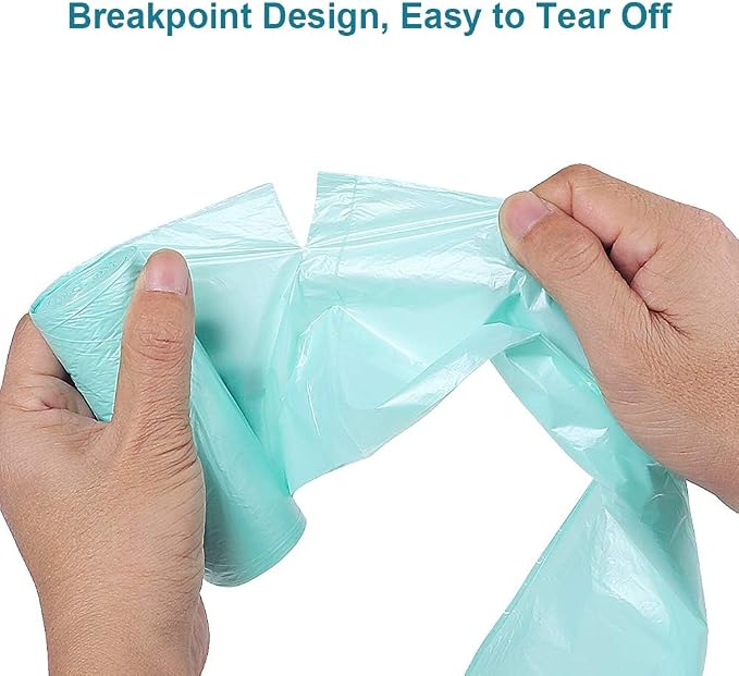 1.2 Gallon Biodegradable Trash Bags Small Trash Bags Unscented Garbage Bags - Image 4