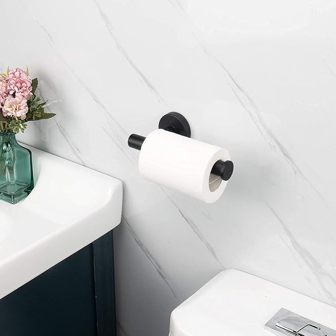 NearMoon Bathroom Toilet Paper Holder, Premium SUS304 Stainless Steel Rustproof - Image 2