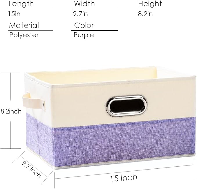 PRANDOM Large Fodable Storage Bins - Image 4