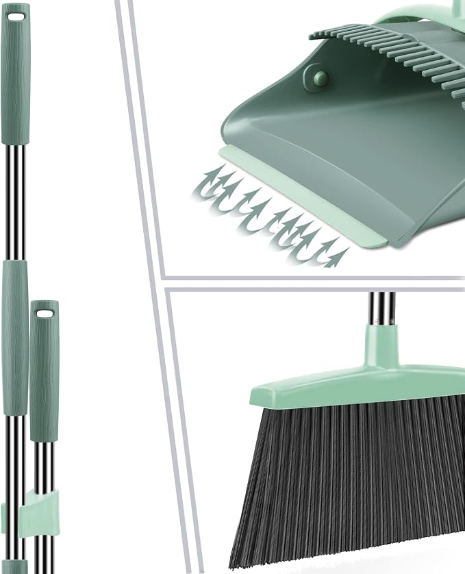 Broom and Dustpan Set for Home, Dust pan - Image 3
