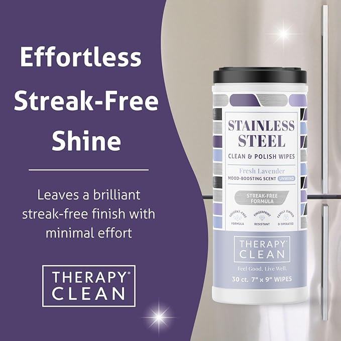 Therapy Stainless Steel Wipes, Dishwasher, and More - Image 2