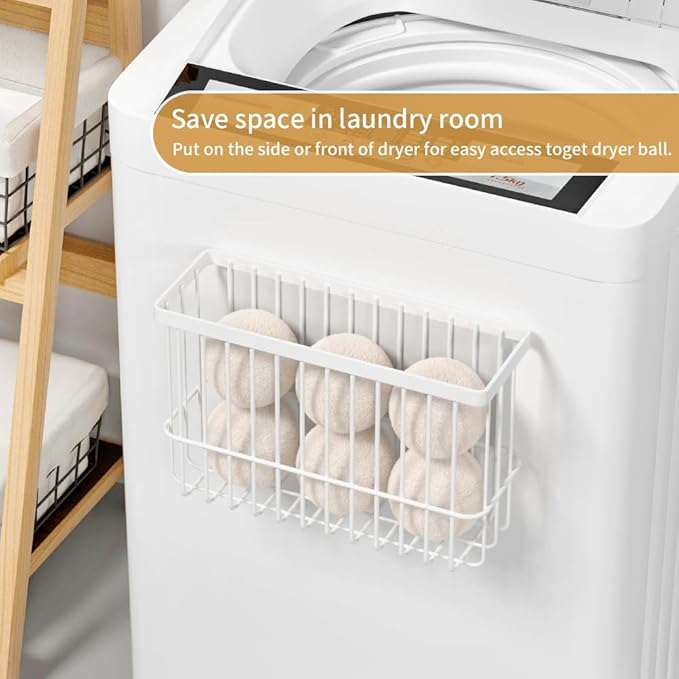 Magnetic Dryer Ball Holder for Laundry Room Organization and Storage, Magnetic - Image 4