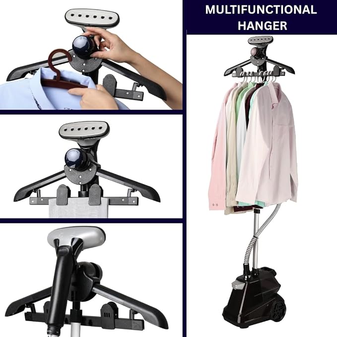 SALAV Commercial-Grade Standing Garment Steamer - Image 7
