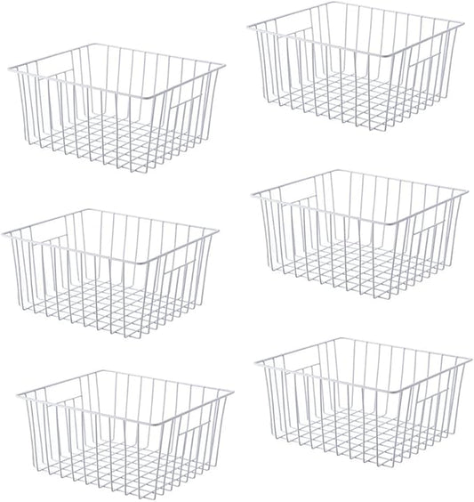 Upright Freezer Organizer Bins， Freezer Baskets by Unknown