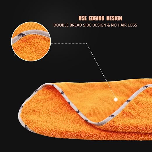 Car Microfiber Towel, 1 Pack Highly Absorbent, Scratch Free Large Car - Image 3