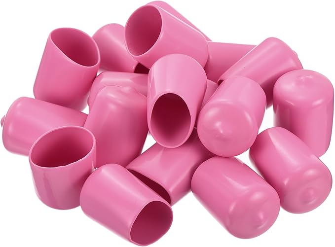 uxcell 20pcs Rubber End Caps 19mm ID Vinyl PVC Round Tube Bolt Cap Cover Screw - Image 4