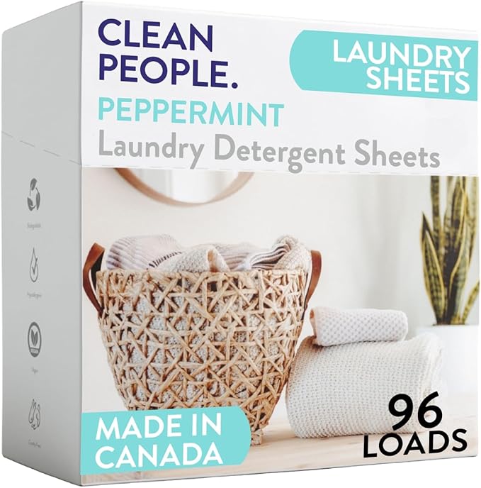 The Clean People Laundry Detergent Sheets by CleanPeople