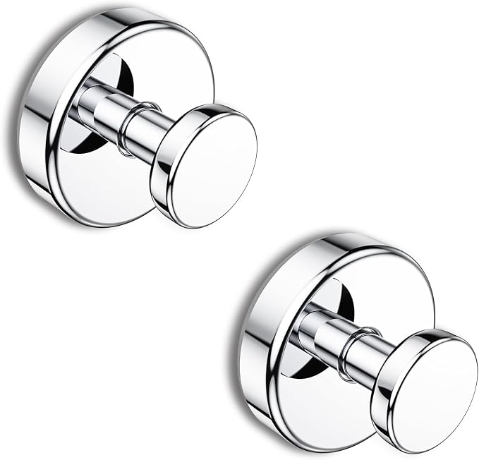 Suction Cup Hooks for Shower, Removable Towel Hooks for Bathroom Window Glass by Bntuk