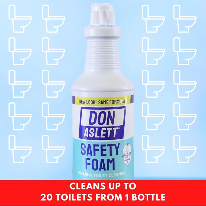 Don Aslett's Complete Toilet Cleaning Set | Includes 32 oz Toilet Cleaner - Image 4