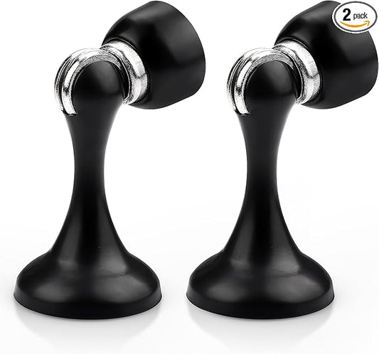 Probrico Black Magnetic Door Stoppers by Probrico