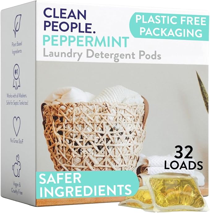The Clean People Laundry Detergent Pods by CleanPeople