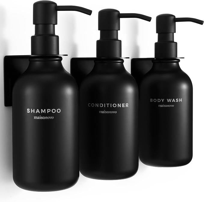 MaisoNovo Shampoo and Conditioner Dispenser by MaisoNovo-TheArtofSustainableLiving