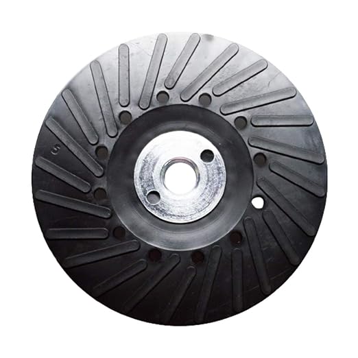 Benchmark Abrasives 5 Inch Sanding Disc Backing Pads, Resin Fiber Disc by BenchmarkAbrasives