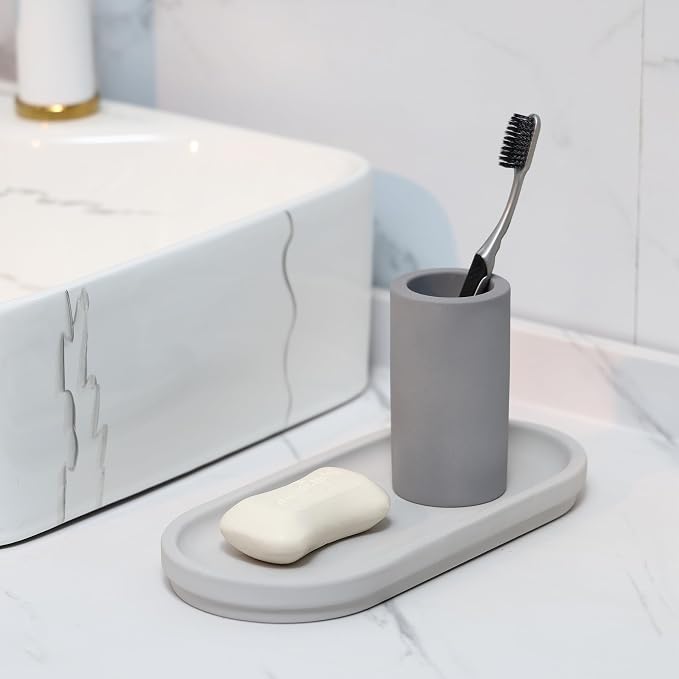Diatomite Sink Caddy for Kitchen Organizer, Quick Dry Holder for Sponge - Image 7