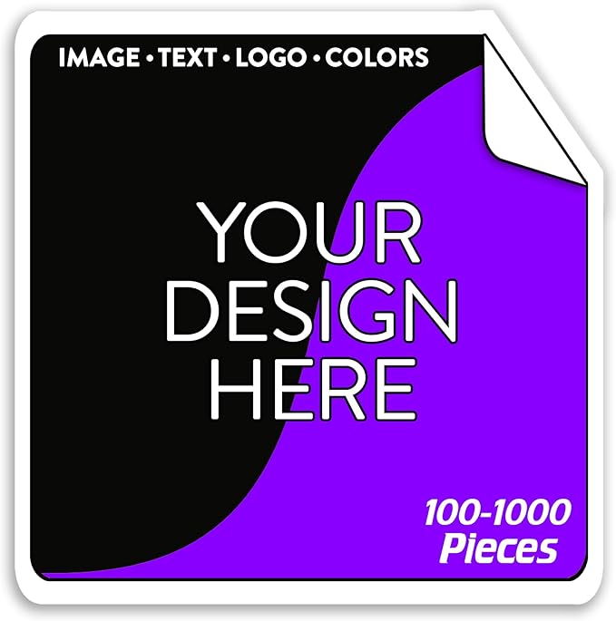 5-1000 Custom Vinyl Stickers by DayStarCustomDesigns