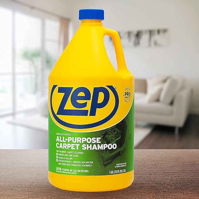 Zep All-Purpose Carpet Shampoo Concentrate Cleaner - Image 8