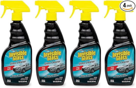 Invisible Glass 92163-4PK Premium Glass and Window Cleaner by InvisibleGlass