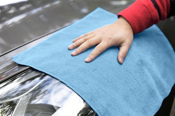Avalon Towels Microfiber Cleaning Cloths Size 16" x 16", Highly Absorbent - Image 5