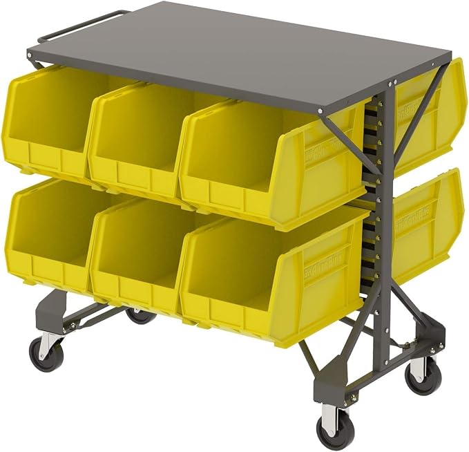 Akro-Mils 30260 AkroBins Plastic Storage Bins, Space-Saving Stackable Bins - Image 6