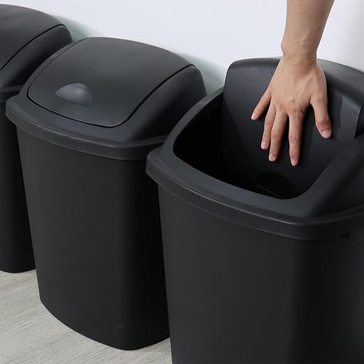 4 Packs Commercial Heavy-Duty Trash Can - Image 4