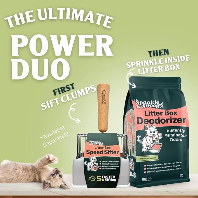 Litter Box Deodorizer | Cat Litter Deodorizer | Smell Control - Image 7