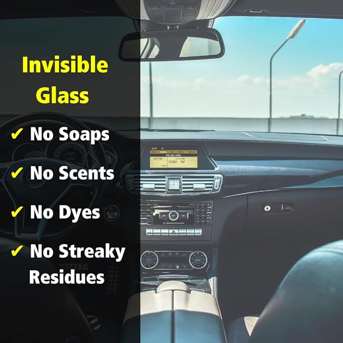 Invisible Glass 91164-4PKPremium Aerosol Glass and Window Cleaner - Image 4