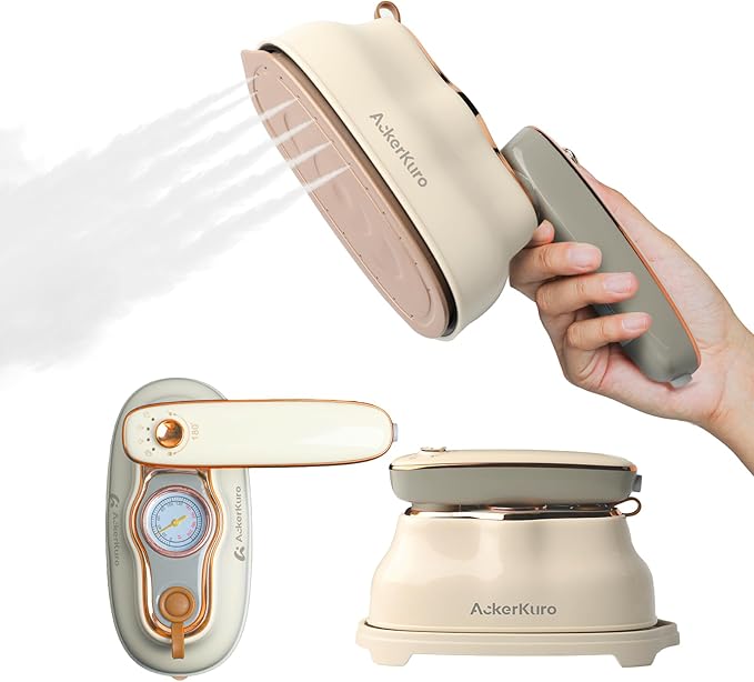 Travel Steamer for Clothes, 1200W Portable Handheld Mini Garment Steamers by Unknown