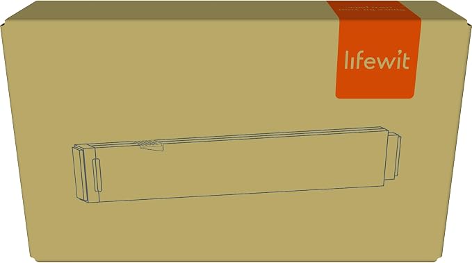 Lifewit 8 Pack Kitchen Drawer Dividers 2.36" High, Plastic Expandable - Image 9