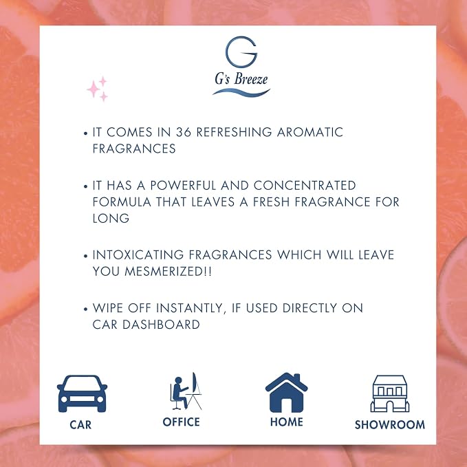 G's Breeze Citrus Aromatic Diffuser Oil Refill - Image 9