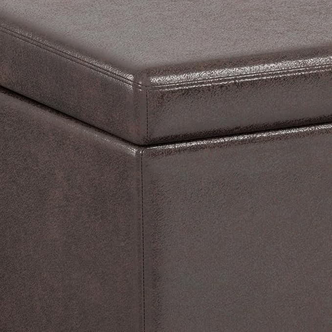 SIMPLIHOME Avalon 54 inch Wide Contemporary Rectangle Extra Large Storage - Image 12