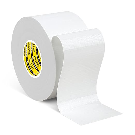 Duct Tape Heavy Duty Single Sided, Strong Adhesive High Strength, Waterproof by MILEQEE