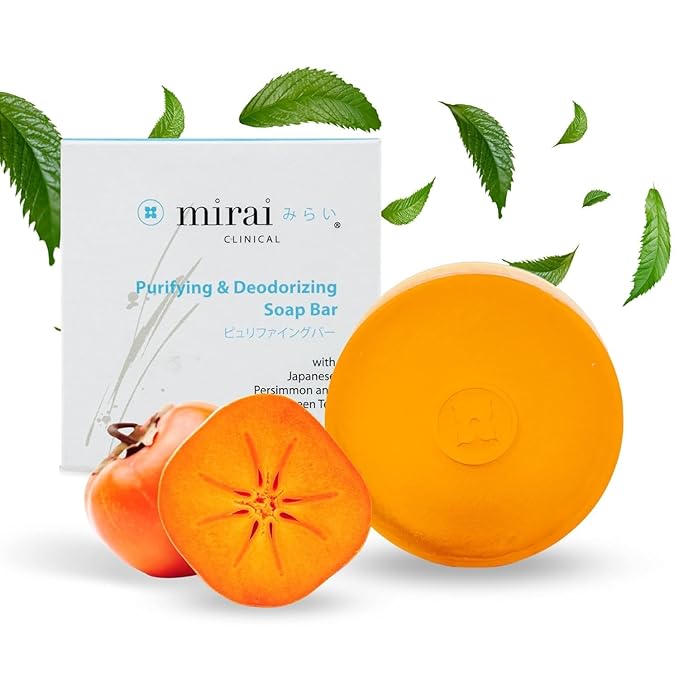 MIRAI Clinical Persimmon Soap Bar by MiraiClinical