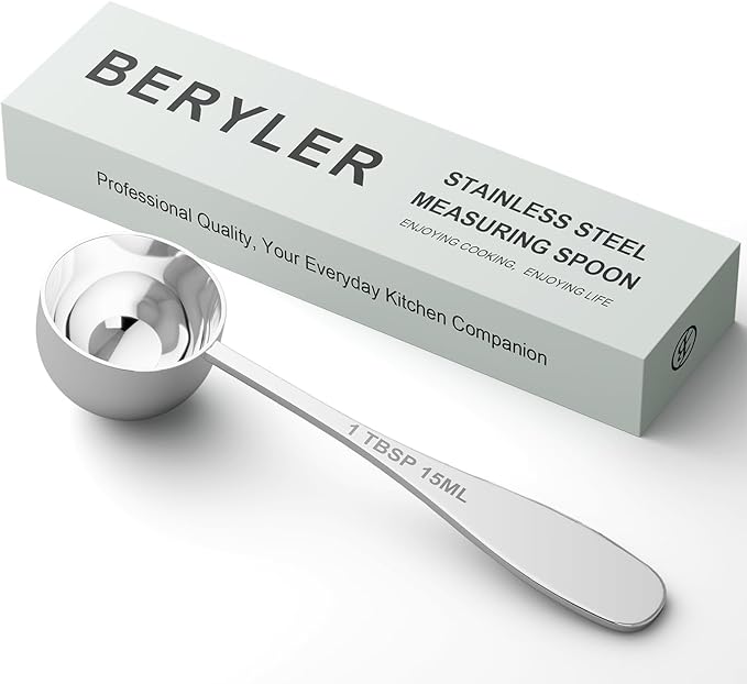 1PCS 1tbsp Single Measuring Spoon, Stainless Steel Individual Teaspoon by BERYLER