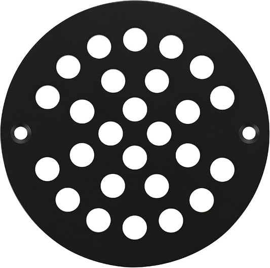4-Inch Screw-in Shower Strainer Drain Cover Replacement Floor Strainer by vouruna