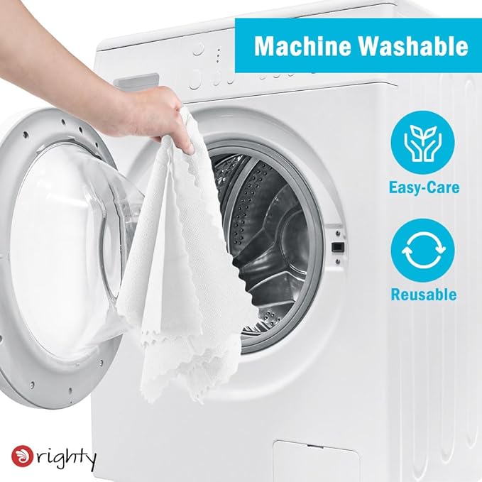 Orighty Cleaning Cloths Bulk, 150 Pack Shop Rags Reusable, Microfiber Cleaning - Image 7