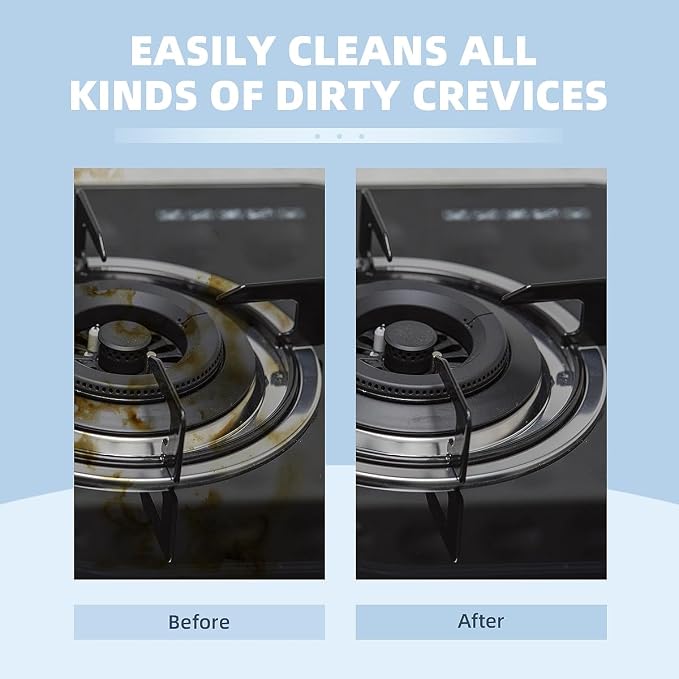 Hard Bristle Crevice Cleaning Brush-Thin Gap Scrub Brush, Small Cleaning Brush - Image 4