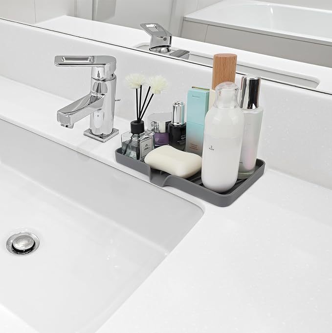 YASMEN Silicone Bathroom Soap Dishes, Sink Sponge Holder - Image 7