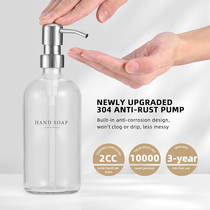 Glass Soap Dispenser - Image 5
